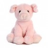 Aurora 11" Pink Pig Plush Stuffed Animal