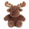 Aurora® Witty Just Sayin™ Merry Christmoose™ Animal en peluche – Personnages expressifs – Idées cadeaux insolites – Marron 3