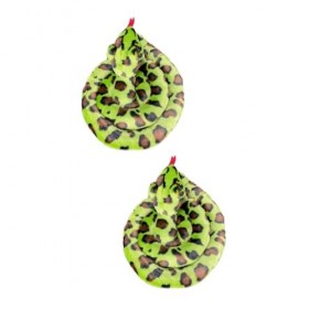 ABOOFAN 2 Pièces Jouets De Serpent en Peluche Jouet pour Enfants Ensemble De Jeu pour Enfants Poupée De Serpent Jouet en Pelu