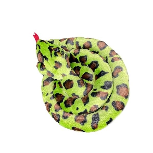 ABOOFAN 2 Pièces Jouets De Serpent en Peluche Jouet pour Enfants Ensemble De Jeu pour Enfants Poupée De Serpent Jouet en Pelu