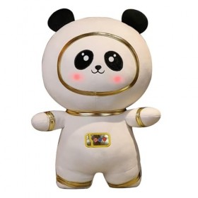LfrAnk Dessin animé Panda Peluche Jouet Kawaii poupée Peluche Animal Panda Ours Oreiller Mignon Cadeau d’Anniversaire Cadeau 