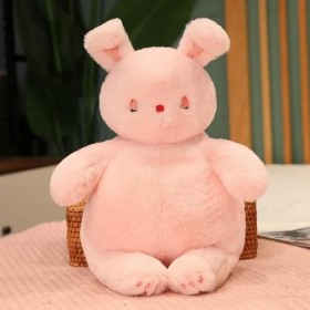 Mignon Lapin en Peluche Jouet en Peluche Oreiller Doux Poupée Jouet Créatif Enfants Fille Cadeau D’Anniversaire 85cm 2