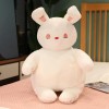 Mignon Lapin en Peluche Jouet en Peluche Oreiller Doux Poupée Jouet Créatif Enfants Fille Cadeau D’Anniversaire 85cm 2