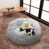 SaruEL Peluche Chat Chien Matelas Chaud Sac de Couchage Moelleux Chat Chiot Enfants Cadeau d’Anniversaire Cadeau de Noël 80cm