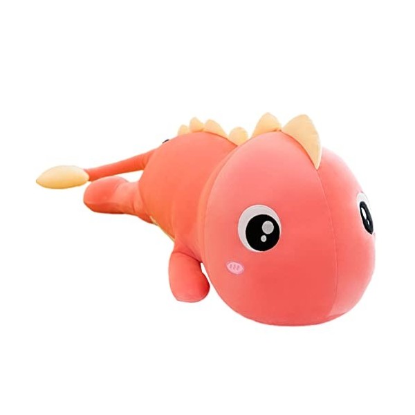 Peluche Dinosaure Kawaii, 80cm/100cm Mignon Dinosaure en Peluche, Peluche Dinosaure Oreiller, Couchage, Jouets en Peluche Dou