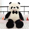 Mignon Grand Géant Noeud Papillon Panda en Peluche Animal Poupée Animal Jouet Oreiller Dessin Animé Kawaii Poupée Fille Saint