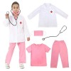 Sincere Party Enfants unisexe docteur jeu de rôle Costume docteur fantaisie habiller ensembles de jeu Style C 3-5 ans