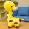 LfrAnk Bande dessinée Girafe Peluche Jouet en Peluche Mignon Animal en Peluche cerf Oreiller décoration Coussin Enfants Fille
