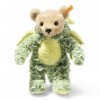 Steiff Bear Hoodie-Ours Teddy Dragon, 113284, Irish Green, 27 cm