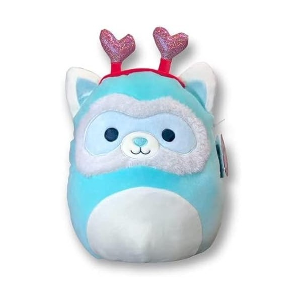 Squishmallow Peluche de 12,7 cm – Rejoignez léquipe de Saint-Valentin 2023 Anneli furet 