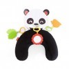 Fisher-Price Coussin Panda, jeu sur le ventre et assis, évolue avec bébé, dès la naissance, FXB99