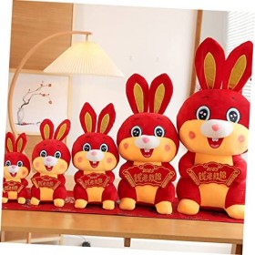 ibasenice 3 Pièces Accessoires De Poupée De 18 Pouces Poupée Lapin en Peluche Lapins De Pâques Miniature Animaux en Peluche D