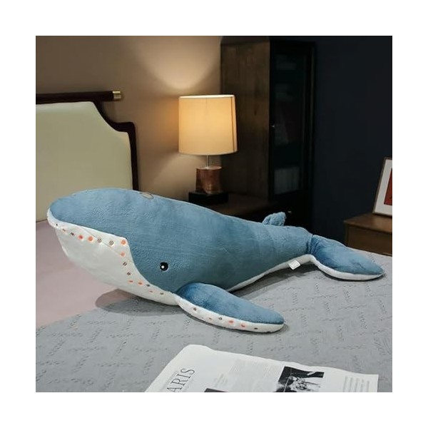 NOpinz Énorme Baleine en Peluche Jouet en Peluche Requin-Requin Requin Oreiller Canapé Coussin Marine Animal Jouet Enfants Fi