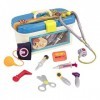 B.- BX1110 Jouet Dr. Doctor – Trousse de medecin de Luxe – Jeu d’Imagination – pour Enfants de 18 Mois et Plus 10 pièces , B