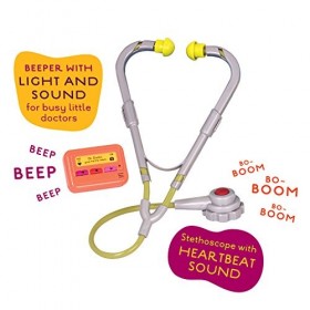 B.- BX1110 Jouet Dr. Doctor – Trousse de medecin de Luxe – Jeu d’Imagination – pour Enfants de 18 Mois et Plus 10 pièces , B