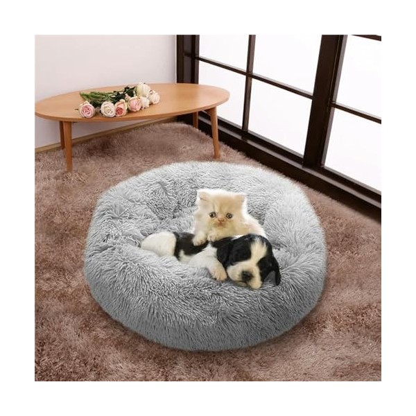 SaruEL Peluche Chat Chien Matelas Chaud Sac de Couchage Moelleux Chat Chiot Enfants Cadeau d’Anniversaire Cadeau de Noël 80cm