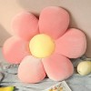 LfrAnk Belle Fleur colorée en Peluche Oreiller Jouet Doux Dessin animé Plante en Peluche poupée Chaise Coussin canapé pour En