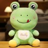 NOpinz Peluches Kawaii Peluche Grenouille Poupée Géante Animal Poupée Géante Peluche Grenouille Jouet Enfants Grenouille Cous