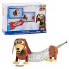 Pixar- Disney Toy Story Slinky Dog Jr Jouet à Tirer 4, 03240, Multicolore, 22.2 x 5.1 x 18.4 cm