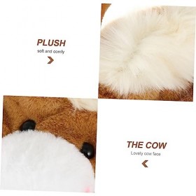 Toyvian 3 Pièces Chapeau De Vache Oreilles Mobiles Chapeau De Vache En Peluche Chapeau En Peluche Oreille Sautante Chapeau D