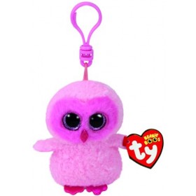 Ty - TY35039 - Beanie Boos - Porte-Clés Twiggy La Chouette