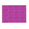 Tapis De Sol en Mousse Puzzle en Peluche Douce, Tapis Emboîtables Moelleux 30x30 Cm, Tapis Antidérapant, Tapis De Jeu, Carrea