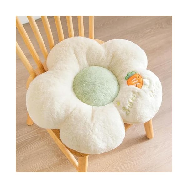 GagaLu Coussin en Peluche Moelleux à Cinq pétales de Fleur en Peluche Chambre de Jeune Fille décorée avec Coussin de Tourneso