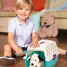 Battat - Kit vétérinaire avec dalmatien – Jouets et outils vétérinaires avec cage de transport – pour enfants âgés de 2 ans e