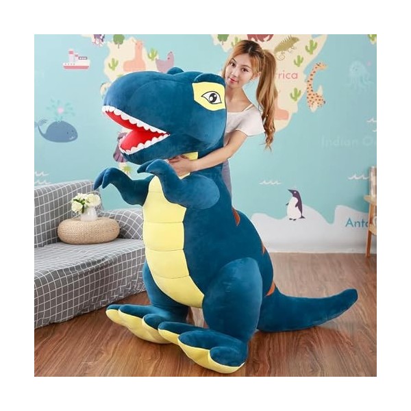 KiLoom Dinosaur Plush Toys Tyrannosaurus Doll Cute Stuffed Animals Kids Children Birthday Gifts 90cm 2