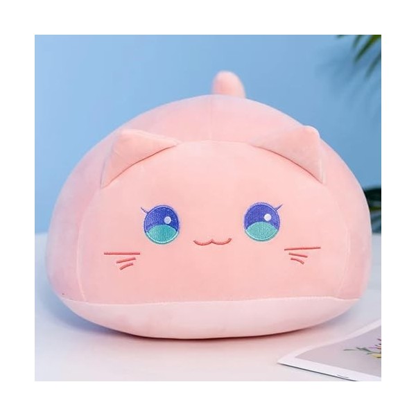 EacTEL Chat en Peluche Jouets Shiba Inu Oreiller Animaux Jouets en Peluche Kawaii Peluche Chat Fille Jouets Mignon Fille Enfa