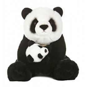 Aurora World Miyoni Panda Bear with Cub Plush, 15 by Aurora World