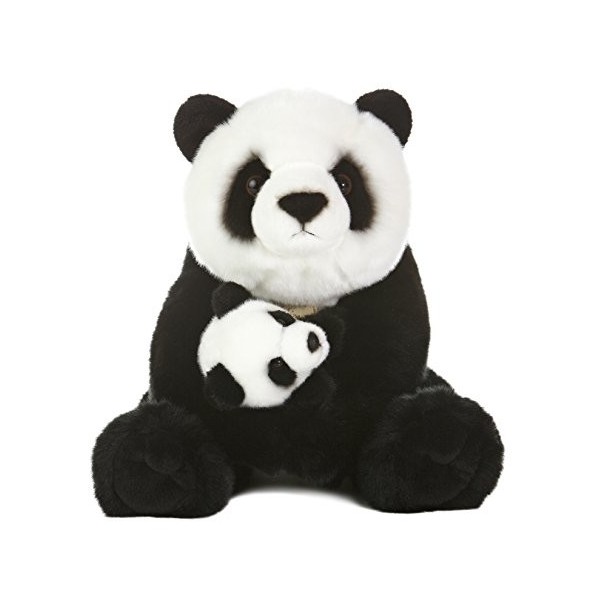 Aurora World Miyoni Panda Bear with Cub Plush, 15 by Aurora World