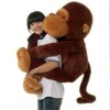 Mignon Singe Peluche Jouet en Peluche Géant Animal Poupée Enfants Cadeau Enfants Jouet Mignon Jouet en Peluche 80cm 1