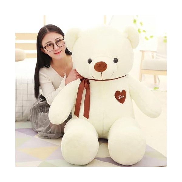 PaMut Ours en Peluche Jouet en Peluche Ours Mignon Énorme poupée Animale en Peluche Enfants Jouet Cadeau d’Anniversaire pour 