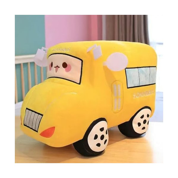 NOpinz Créatif Dessin Animé Voiture en Peluche Jouets Enfants Jour Cadeaux Enfants Anniversaire Cadeaux De Noël 45Cm 3