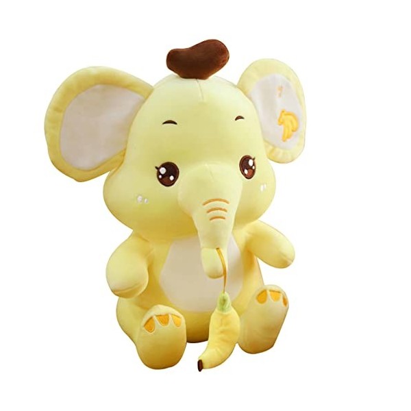 TOYANDONA 2 Pièces Bébé Éléphant en Peluche Animaux en Peluche pour Poupée en Peluche Peluches De La Jungle Jouets doreiller