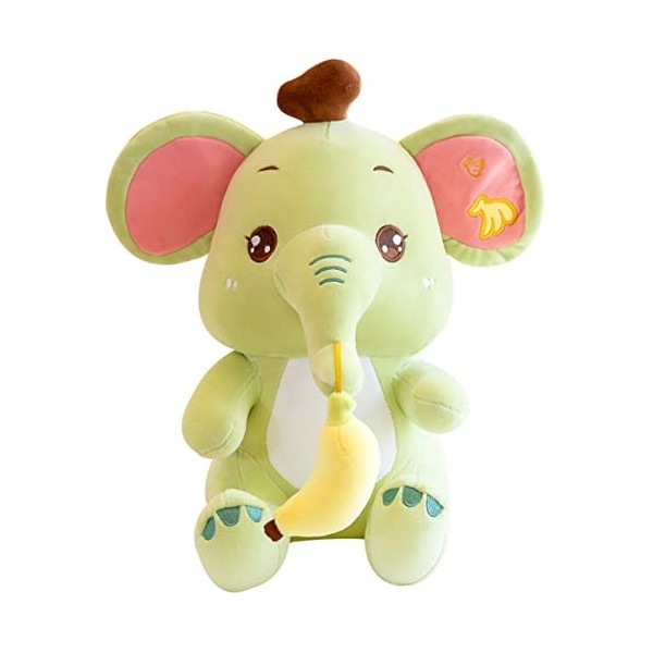 TOYANDONA 2 Pièces Bébé Éléphant en Peluche Animaux en Peluche pour Poupée en Peluche Peluches De La Jungle Jouets doreiller