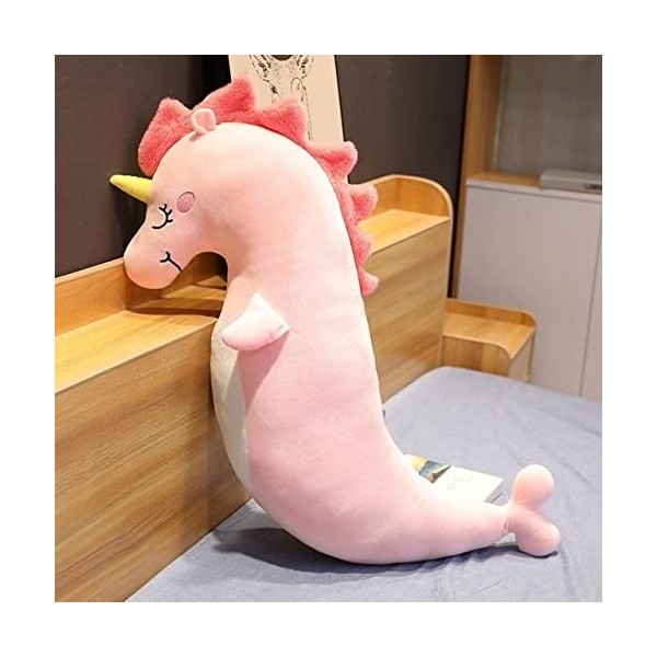 CAWACH Mignon Poisson Forme Hippocampe Dinosaure & Hamster Requin Peluche Doux Dessin Animé Animal Licorne Baleine en Peluche