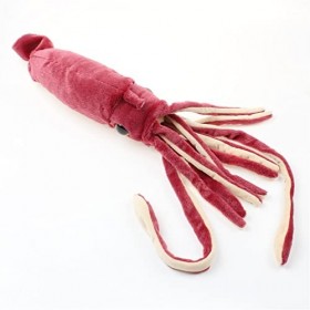 Peluches, 72/78cm Real Life Squid Jouets en Peluche Géant Animal Marine Squid Peluches Doux Poupée Cadeau for Anniversaire C