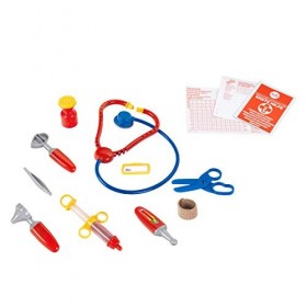 Theo Klein 4685 Mallette Médecin g.m. I Robuste Mallette Avec Instruments Adaptés aux Enfants I Avec Stéthoscope Seringue The