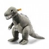 Steiff Soft Cuddly Friends T-Rex Thaisen - 067136 - Gris Clair - 45 cm