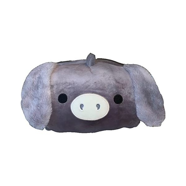 Squishmallow Peluche Kellytoy officielle - Style empilable - 15,2 cm - Requin Gordon