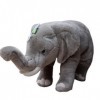 JOEBO Simulation déléphant en Peluche, Jouet en Peluche, décoration, éléphant Debout, Cadeau Doux et Mignon