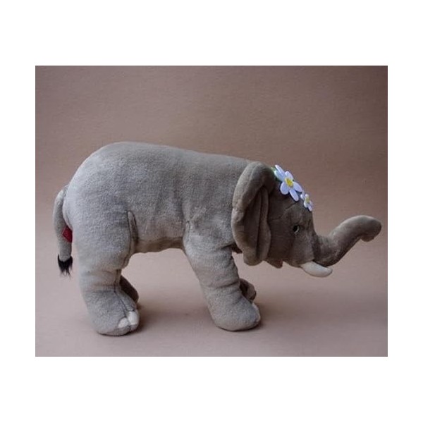 JOEBO Simulation déléphant en Peluche, Jouet en Peluche, décoration, éléphant Debout, Cadeau Doux et Mignon