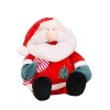 Toyvian 3 Pièces Poupée Père Noël Poupée De Noel en Peluche Jouets en Peluche De Vacances Décoration du Père Noël Peluche en 