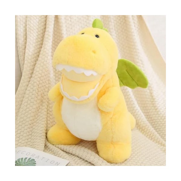 EacTEL Kawaii Dinosaure Peluche Jouet Super Doux Dessin Animé en Peluche Animal Dinosaure Poupée Enfants Câlin Poupée Oreille