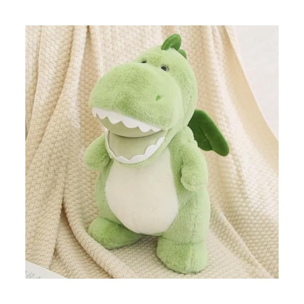 EacTEL Kawaii Dinosaure Peluche Jouet Super Doux Dessin Animé en Peluche Animal Dinosaure Poupée Enfants Câlin Poupée Oreille
