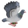 Pigeons De Simulation, Jouet En Peluche De Pigeons, Animal En Peluche De Simulation De Roche Columba Rupestris, Jouet En Pelu