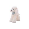 ibasenice 3 Pièces Jouets pour Animaux De Compagnie Peluche en Peluche Caniche Poupée De Chien Enfant Blanche