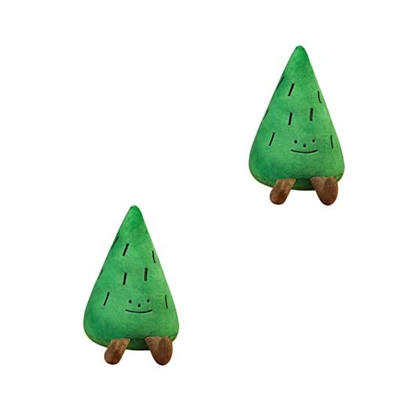 LABRIMP 4Pcs Adorables Tout-Petits en Peluche Dessin Animé Présent Oreiller pour Jouets Arbre De Canapé Poupée Douce Peluches